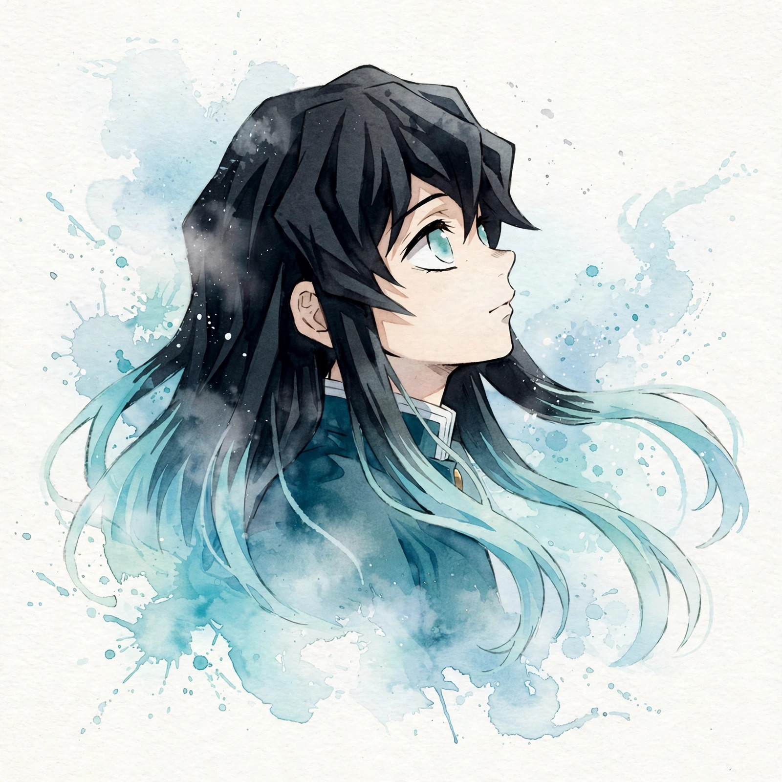 Muichiro PFP Watercolor