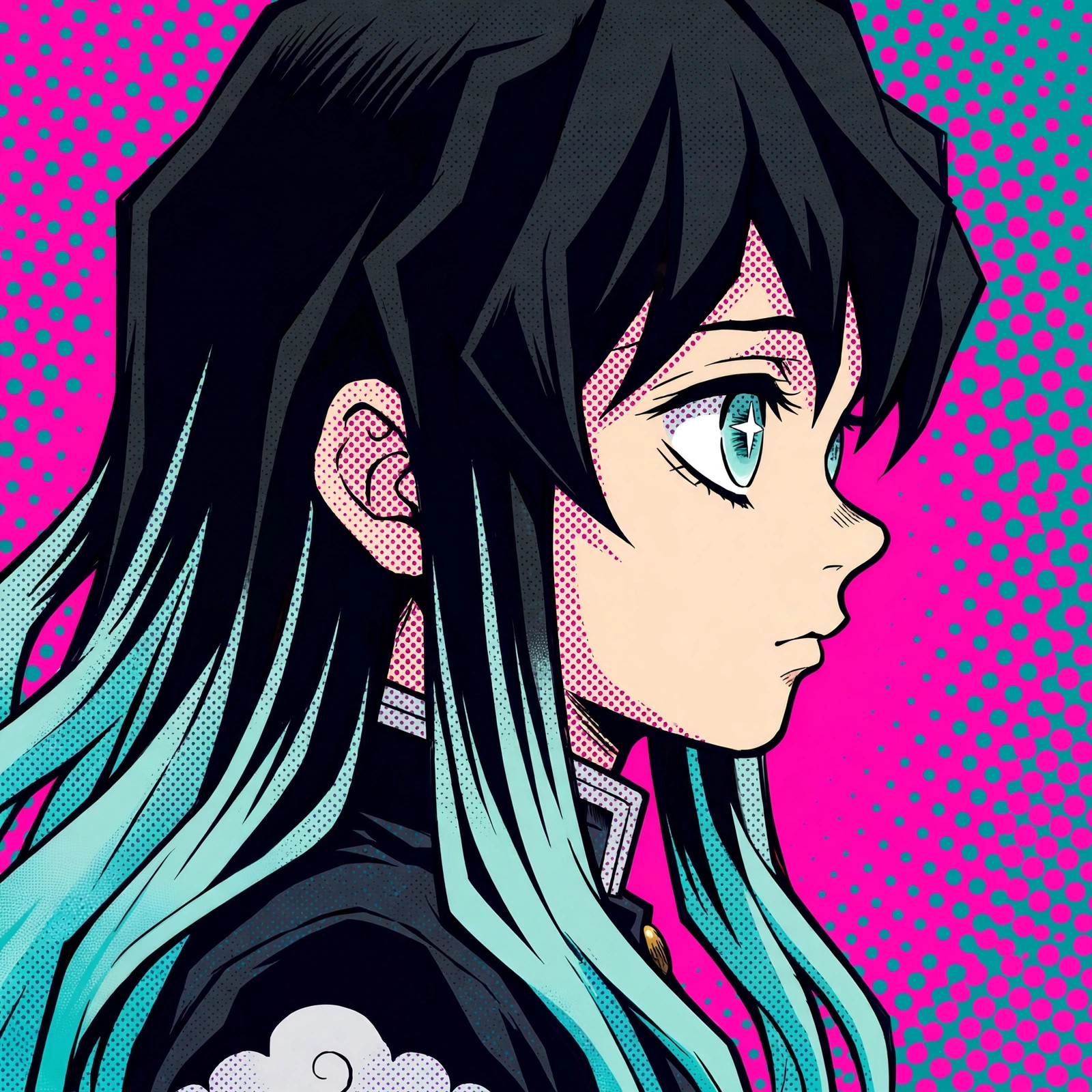Muichiro PFP Pop Art