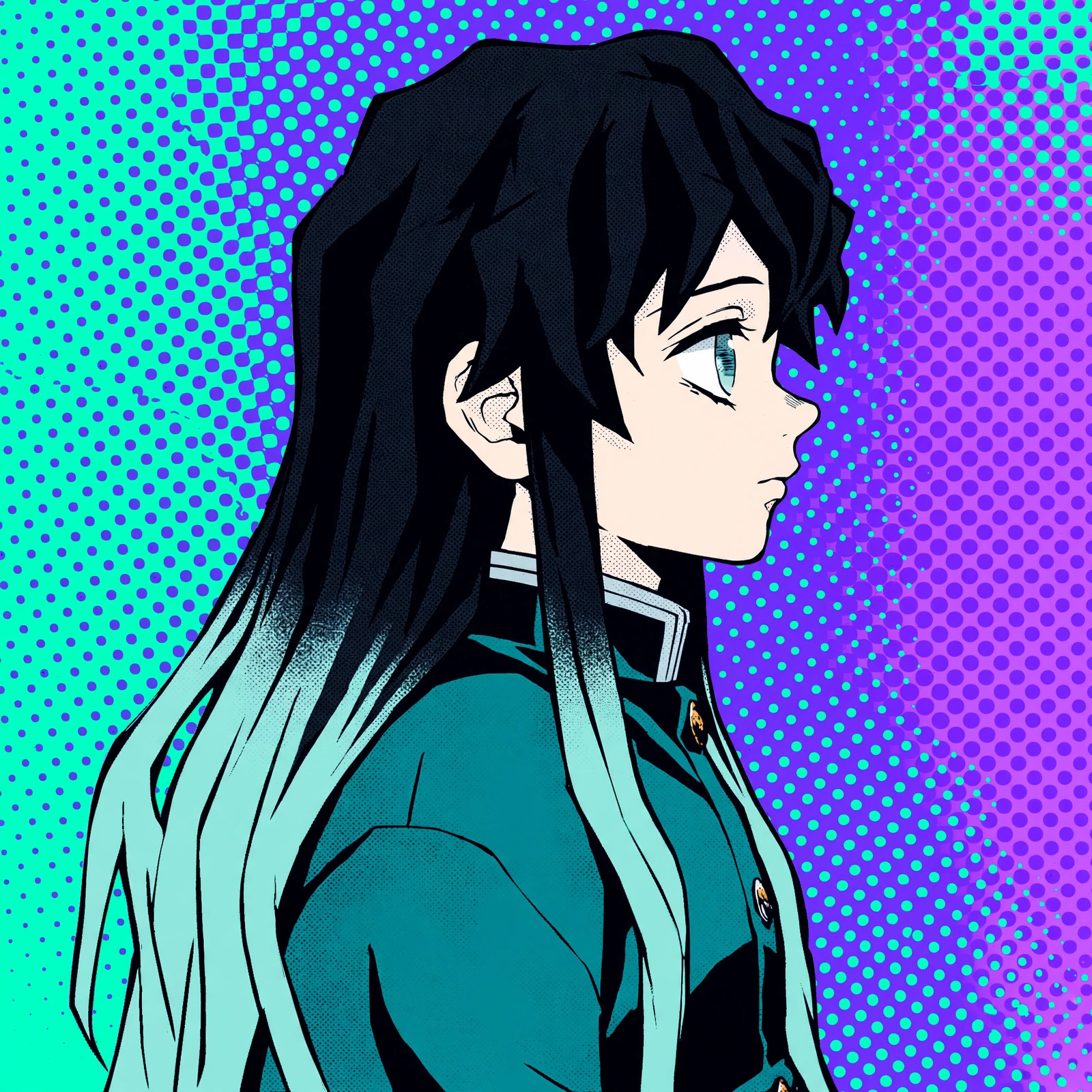 Muichiro PFP Pop Art