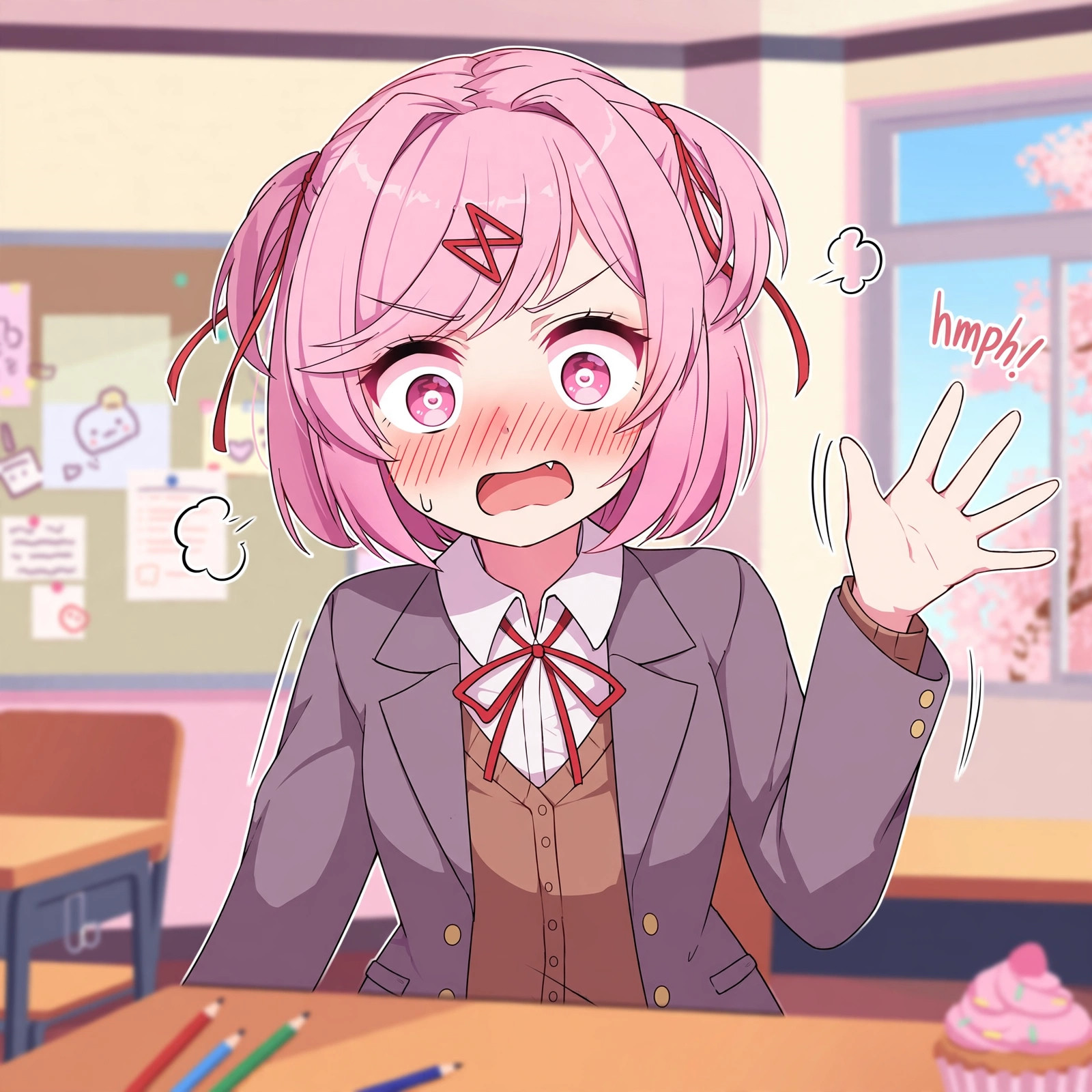 Natsuki Tsundere PFP