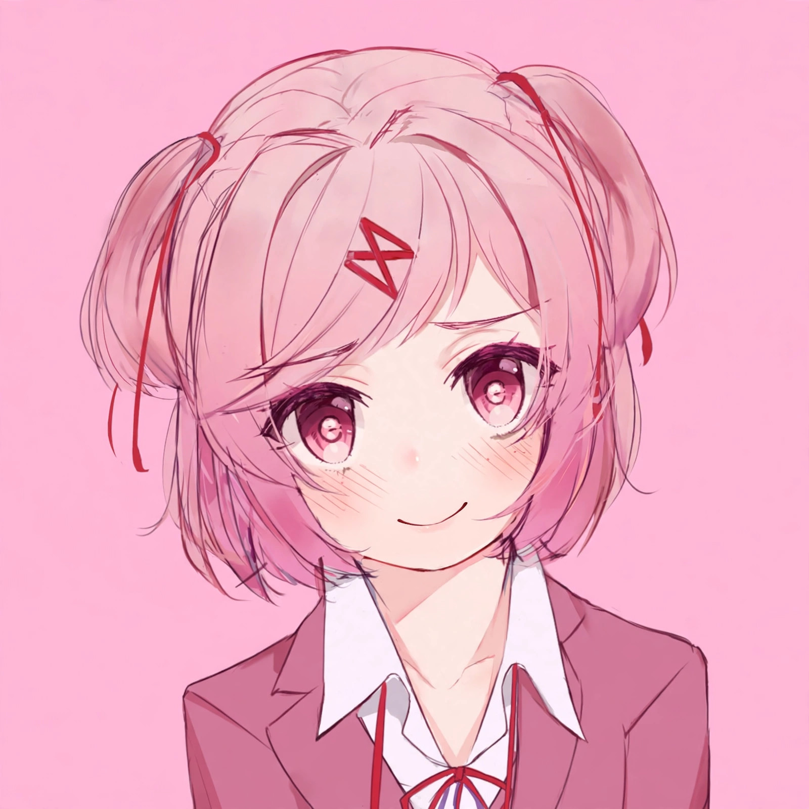 Natsuki PFP for Discord