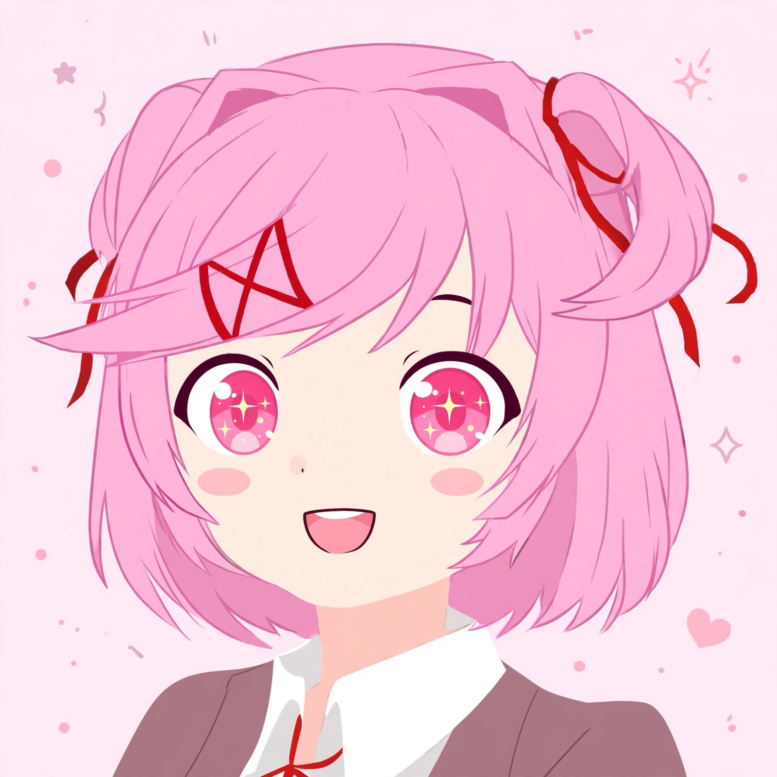Natsuki PFP for Discord