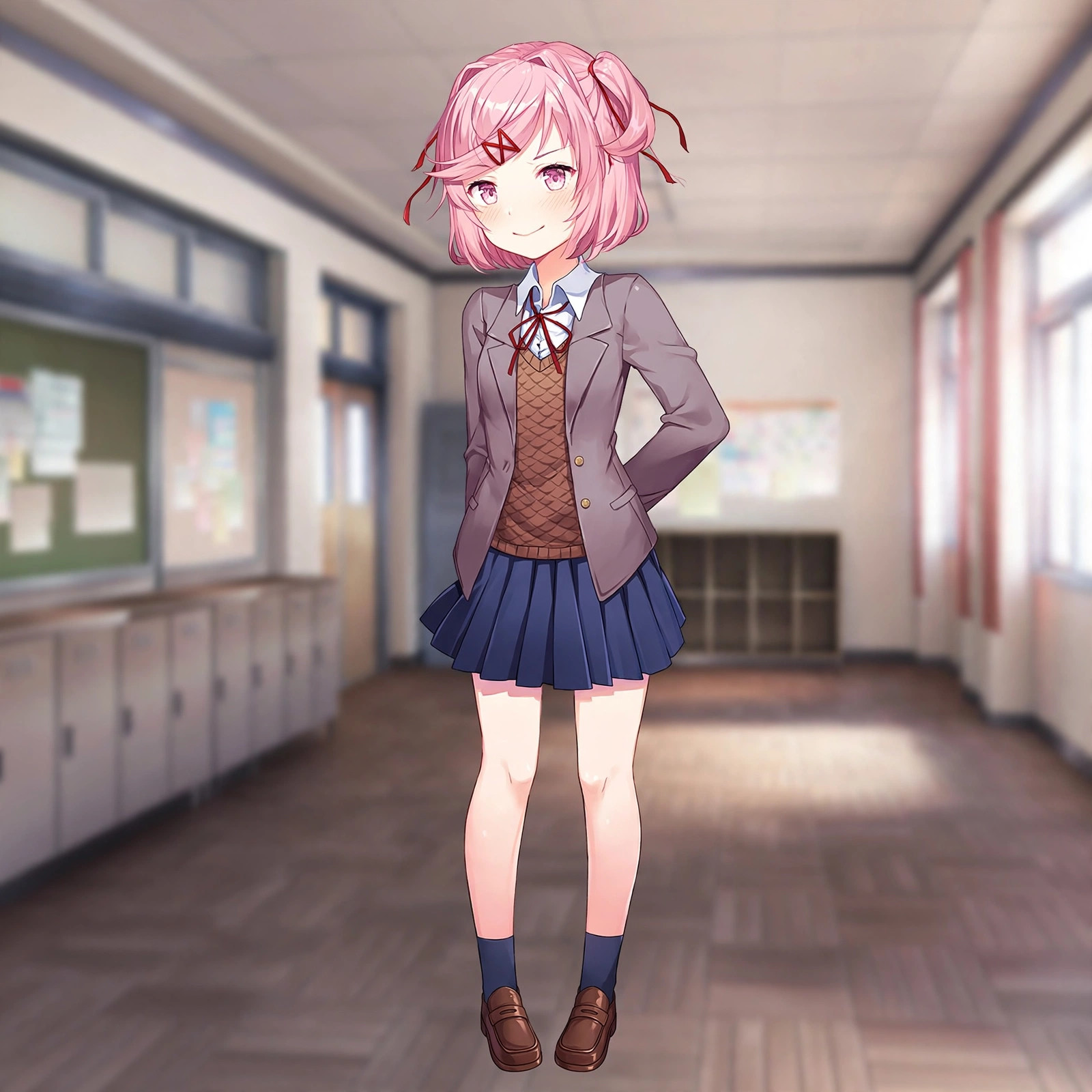 Natsuki School Uniform PFP