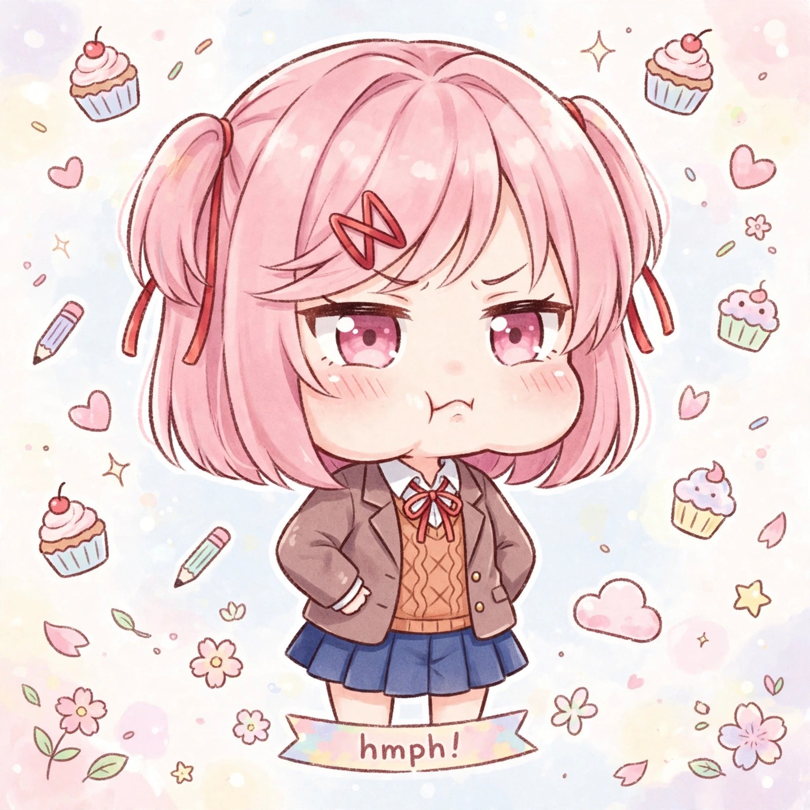 Natsuki Chibi PFP
