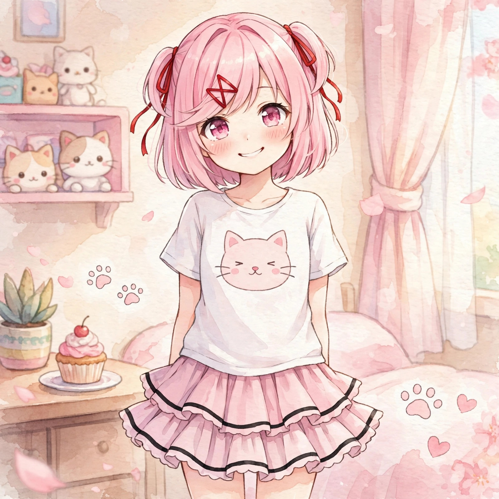 Natsuki Casual Outfit PFP