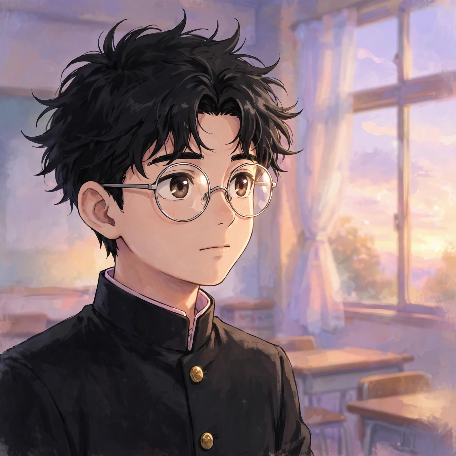 Aesthetic Okarun PFP