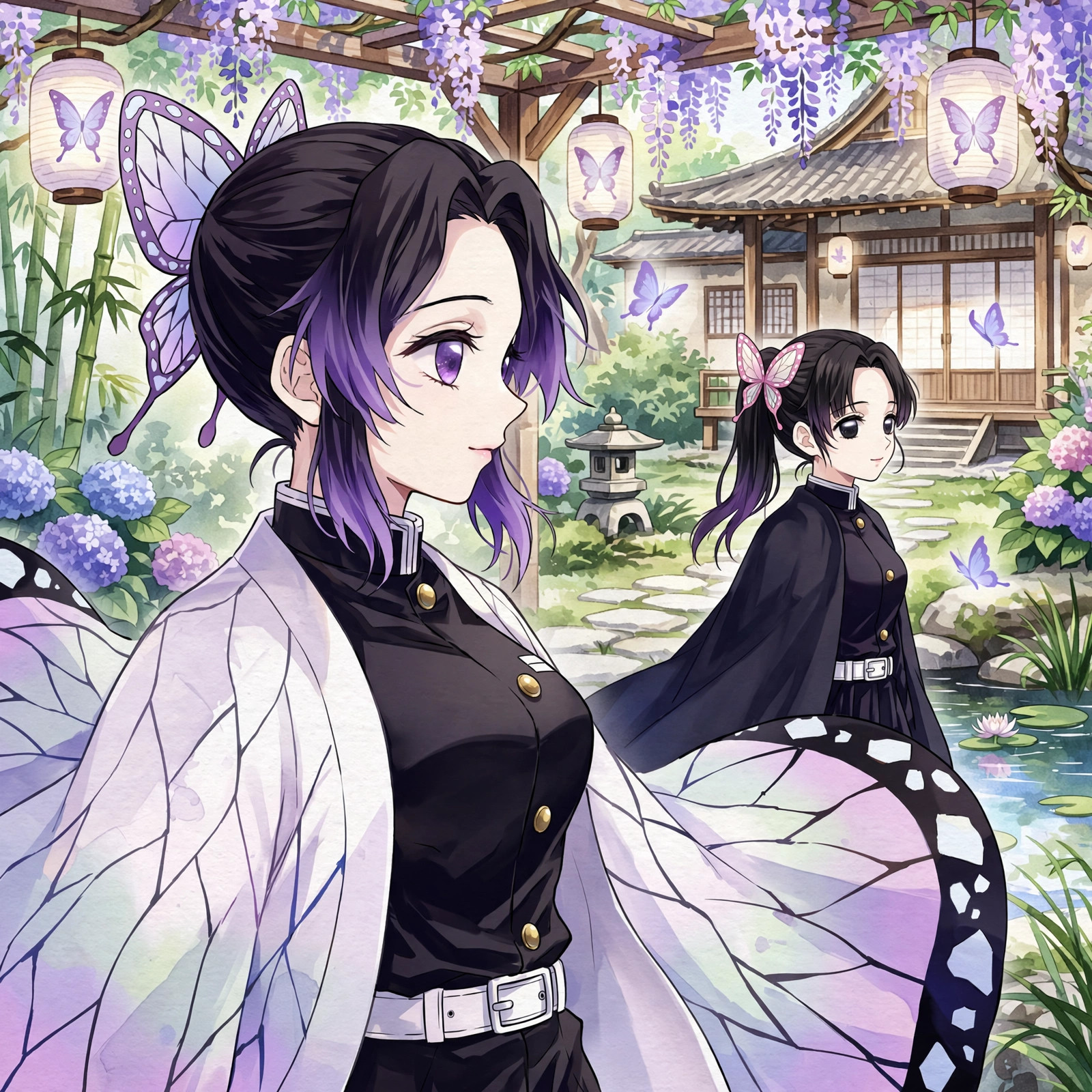 Shinobu and Kanao PFP