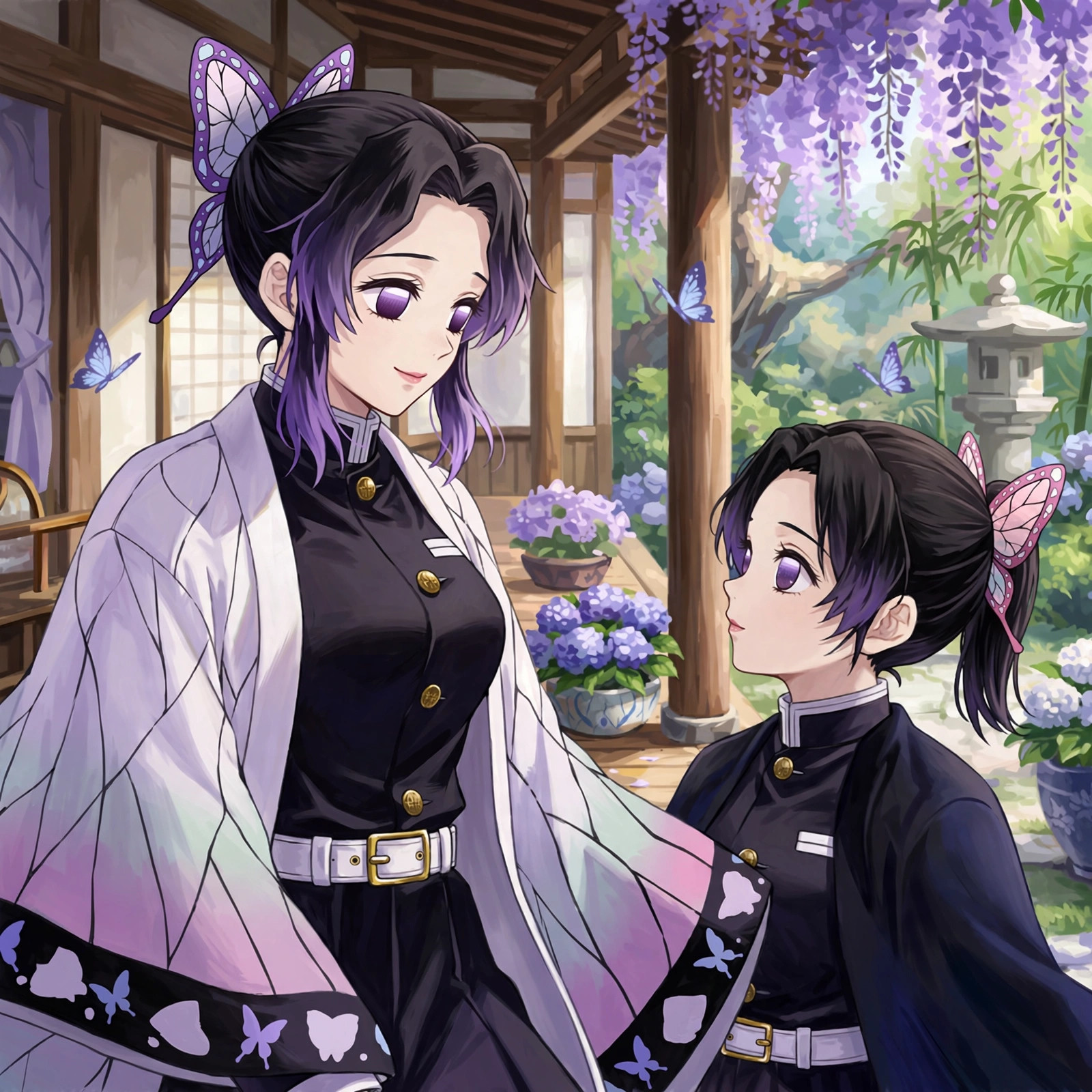 Shinobu and Kanao PFP
