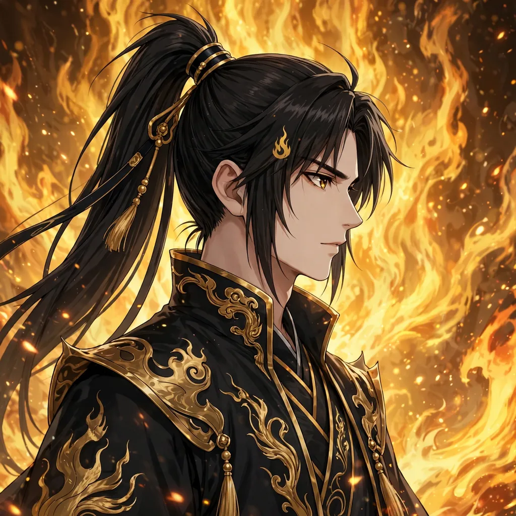 Flame Emperor Xiao Yan PFP